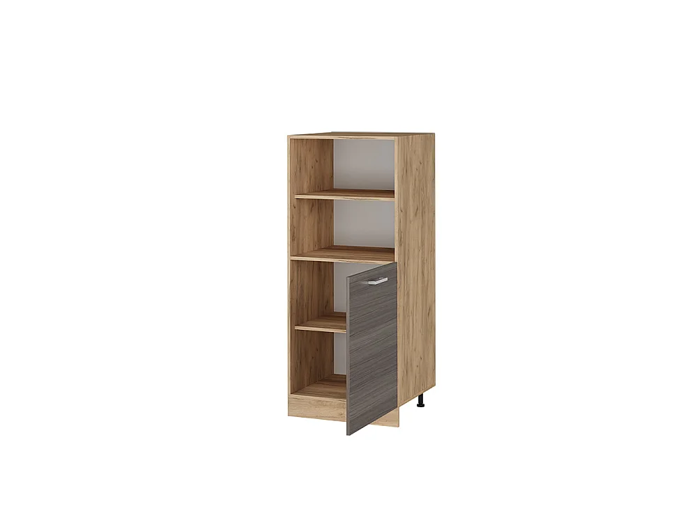 Meuble pour four gris noble 60x57x143 r-line