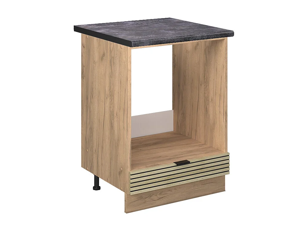 Ovenombouwkast eiken paneel 60x60x82 fame-line