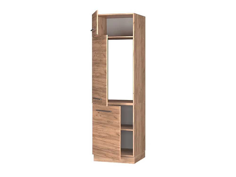 Armadio frigorifero Rovere dorato 60x58.1x206.8 fame-line