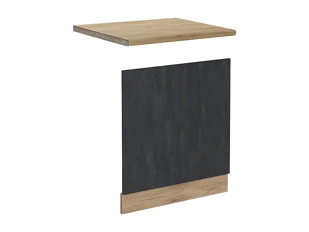 Façade béton noir 60x1.6x57.2 r-line