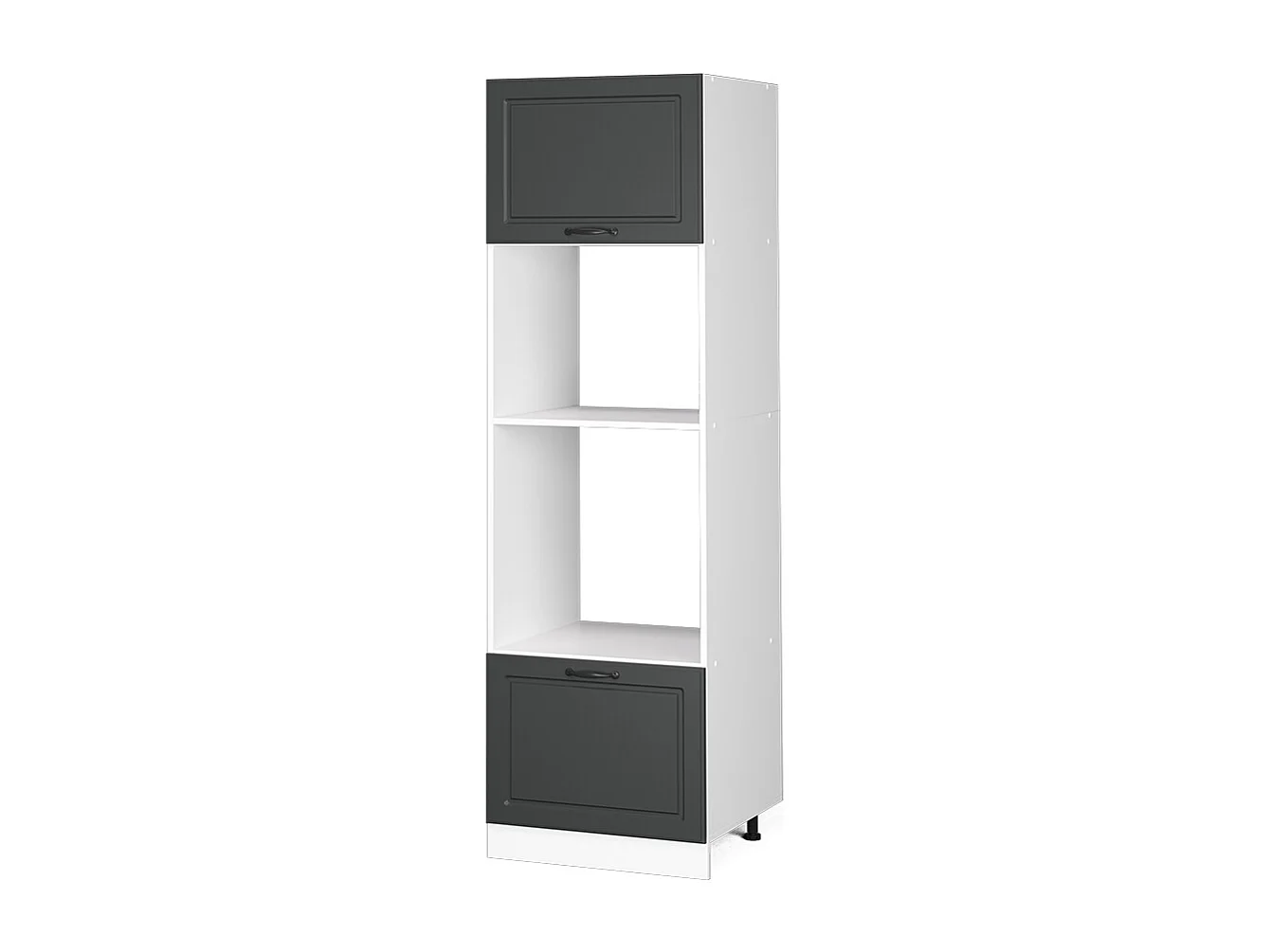 Armoire micro-ondes anthracite campagne 60x57.2x206.8 r-line