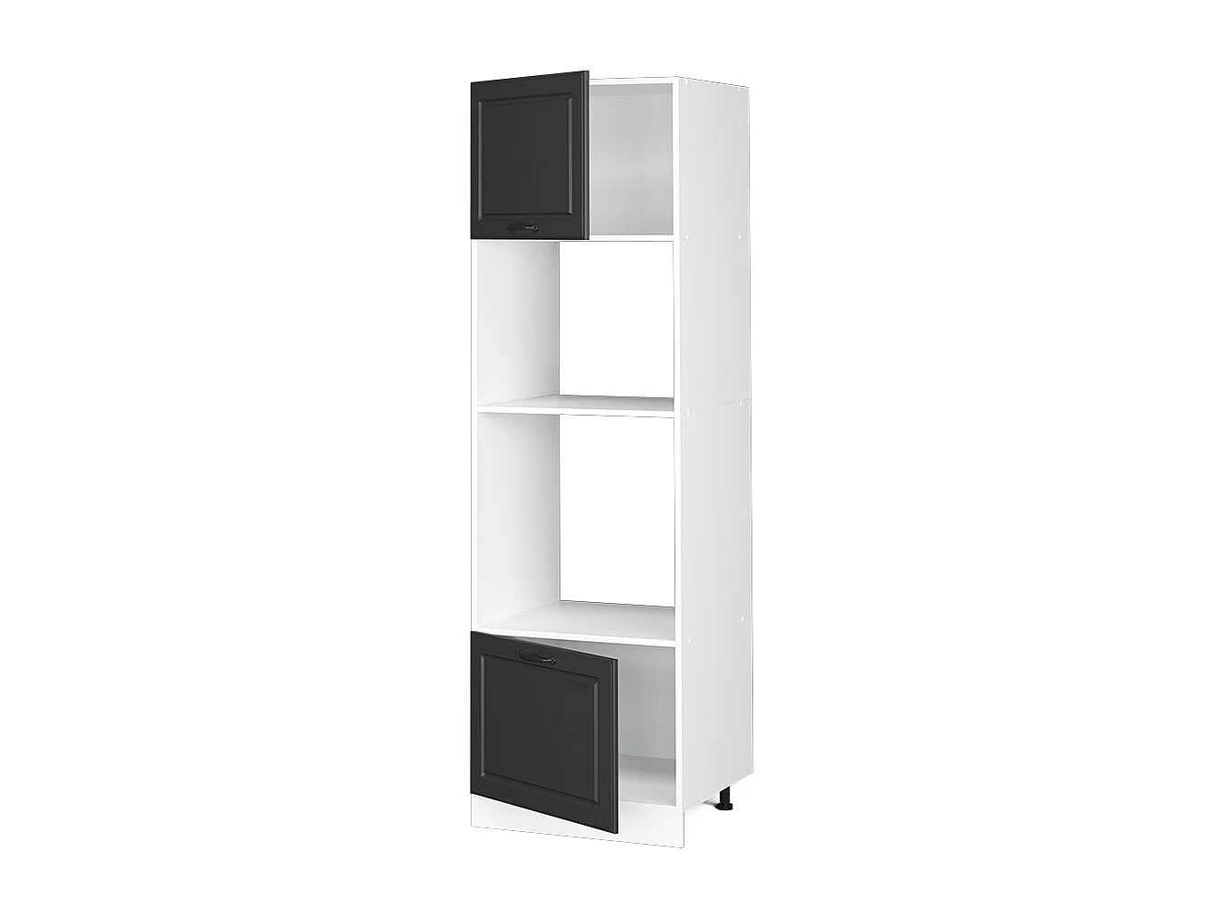 Armoire micro-ondes anthracite campagne 60x57.2x206.8 r-line