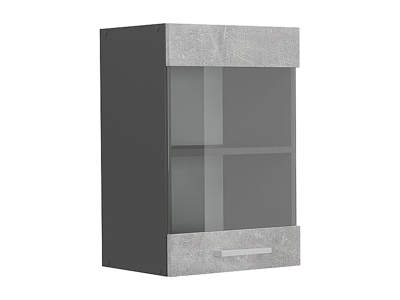 Armoire en verre béton 40x31x60 r-line