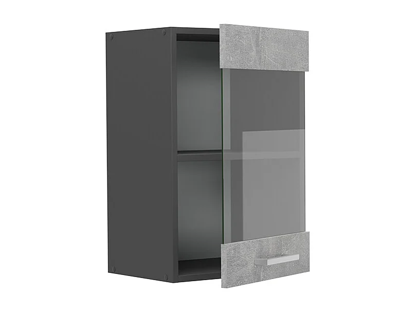 Armoire en verre béton 40x31x60 r-line