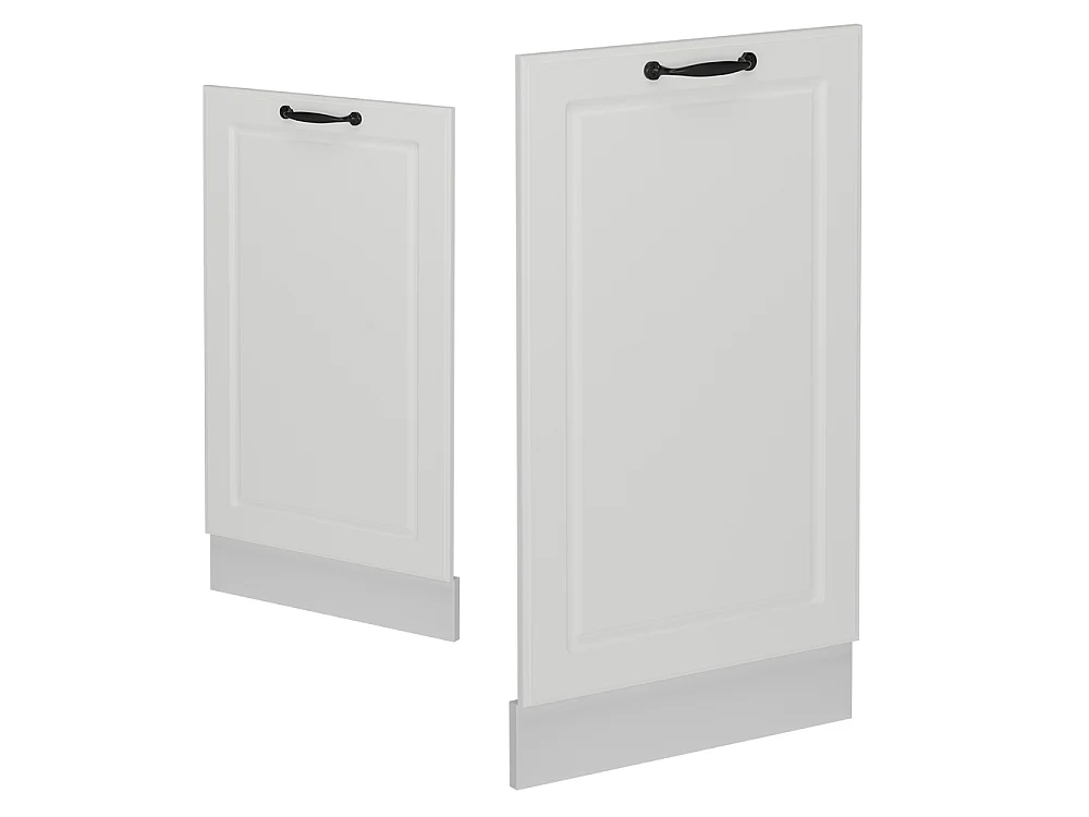 Façade de lave-vaisselle blanc campagne 45x1.6x81.8 r-line