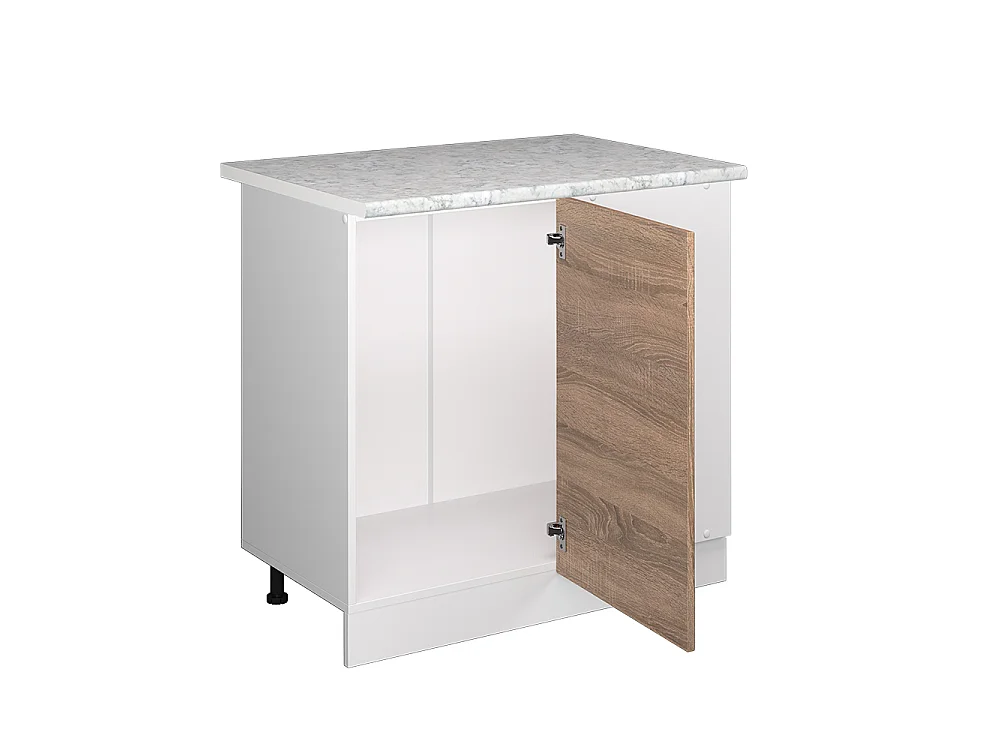 Corner cabinet sonoma 86x60x81.6 r-line