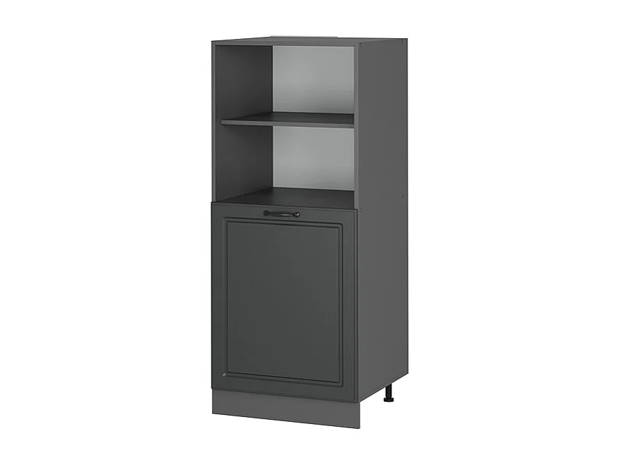 Meuble pour four anthracite campagne 60x57x143 r-line