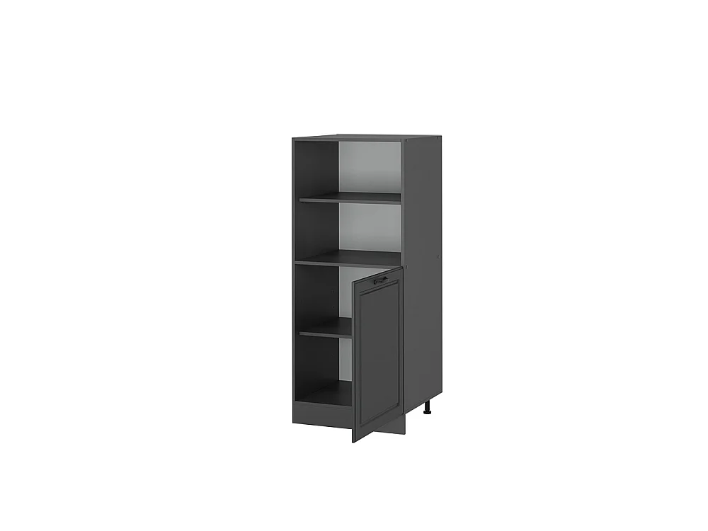 Meuble pour four anthracite campagne 60x57x143 r-line