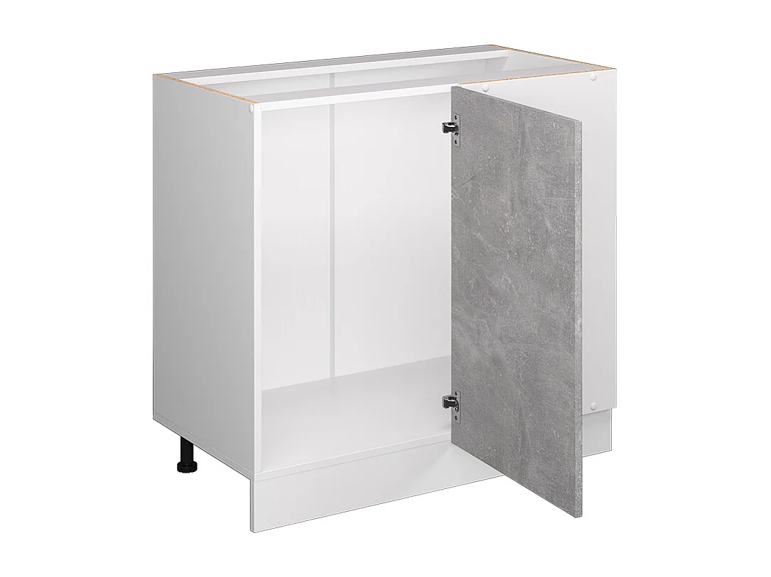 Hoekkast beton 86x46x81.6 r-line