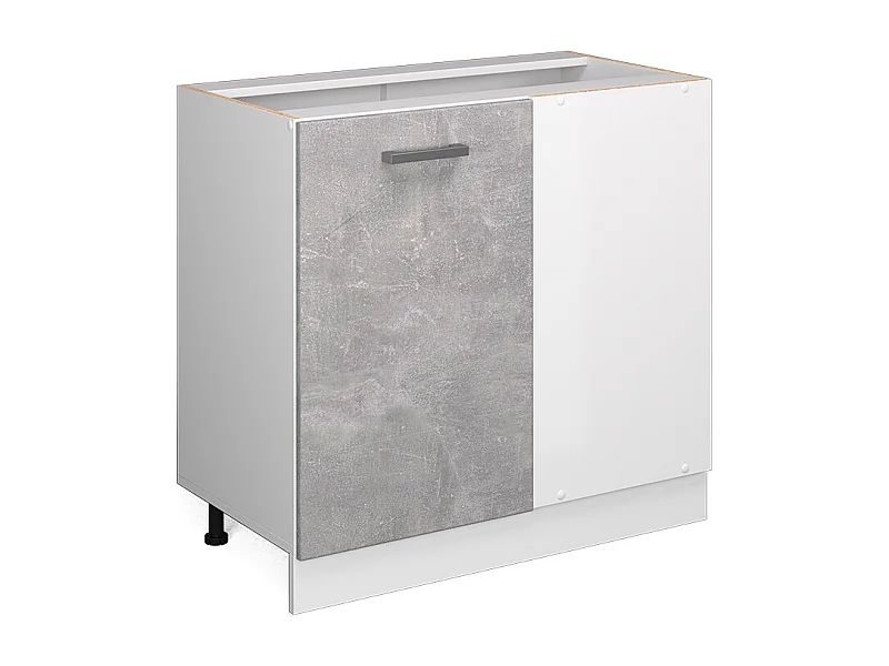 Hoekkast beton 86x46x81.6 r-line