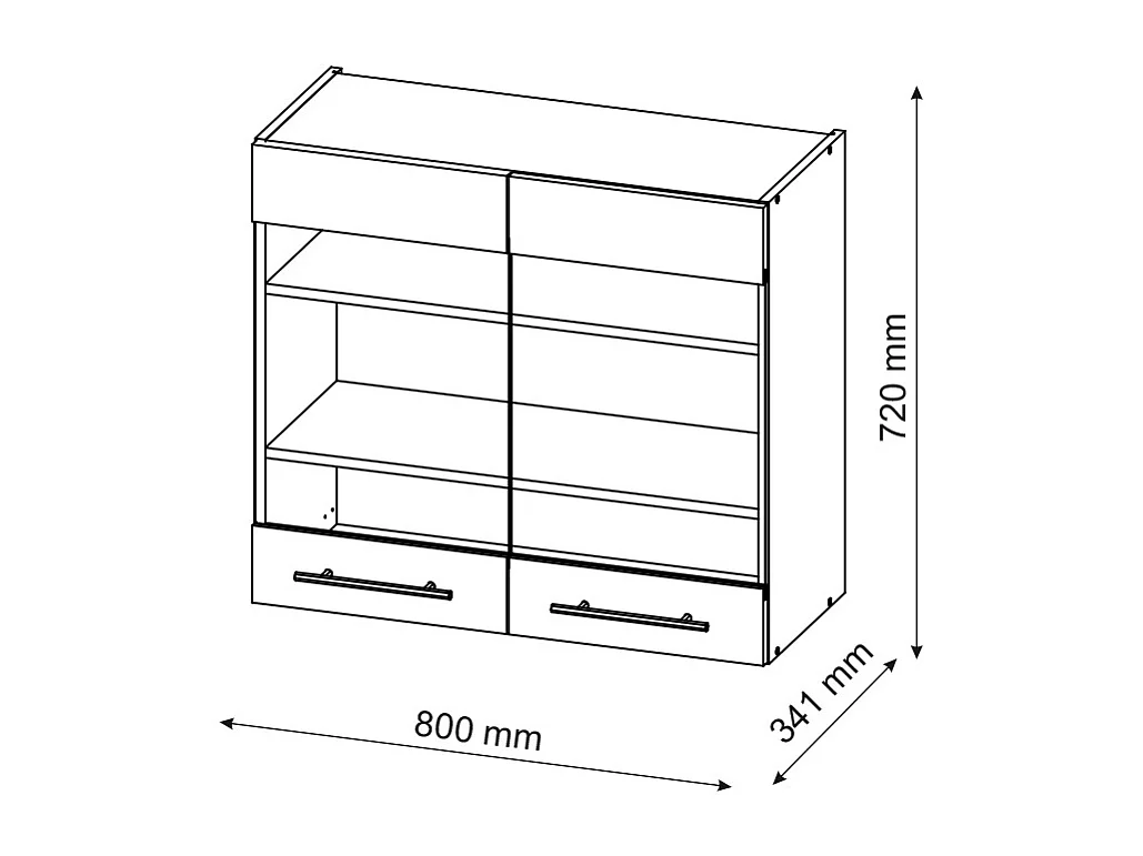 Armoire en verre vert or campagne 80x34.1x72 fame-line