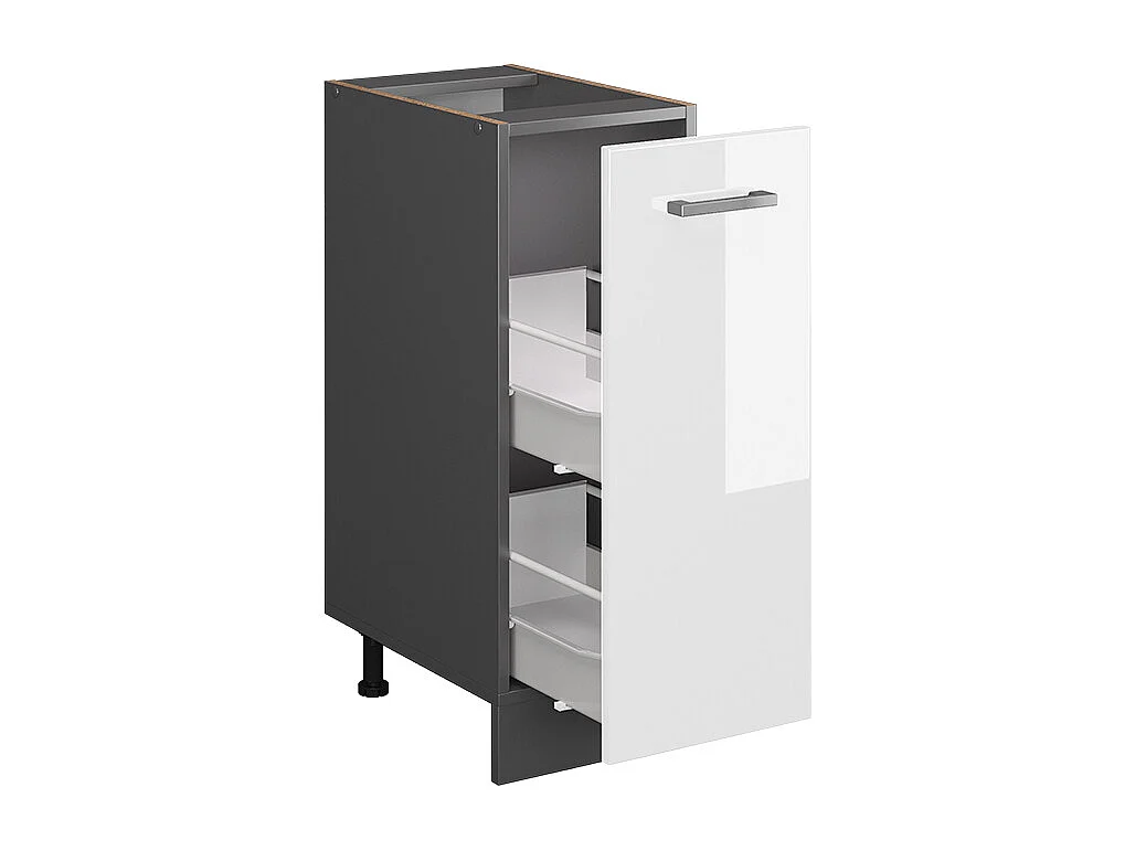 Armario de farmacia blanco alto brillo 30x46x81.6 r-line