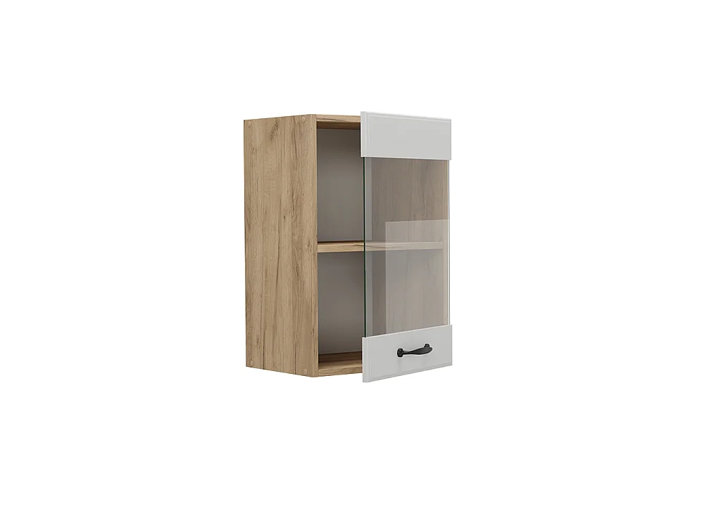 Armoire en verre blanc campagne 40x31x60 r-line