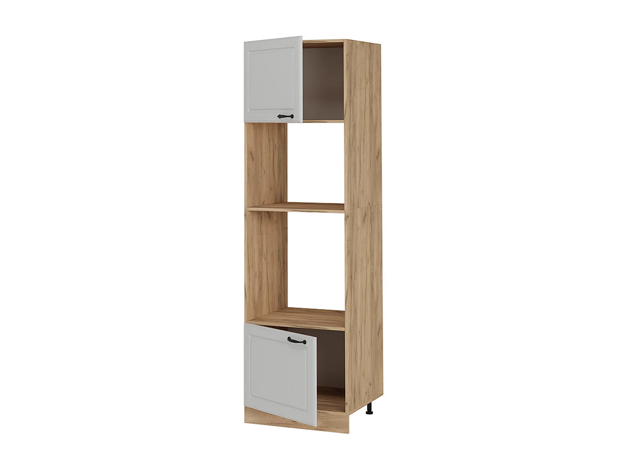 Armoire micro-ondes blanc campagne 60x57.2x206.8 r-line