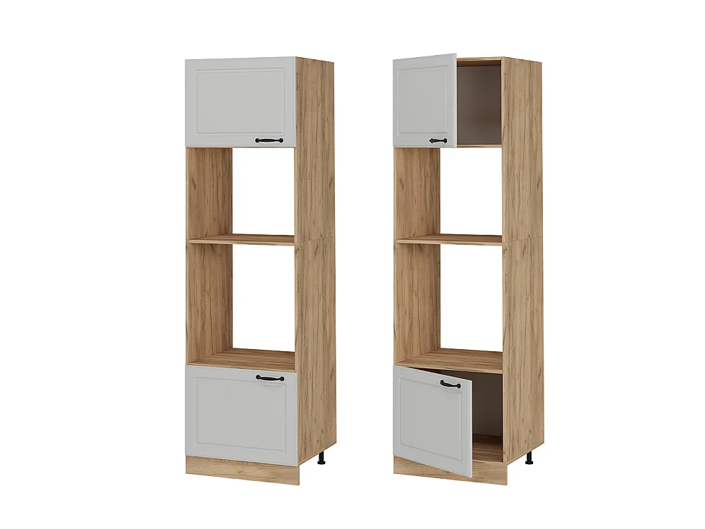 Armoire micro-ondes blanc campagne 60x57.2x206.8 r-line