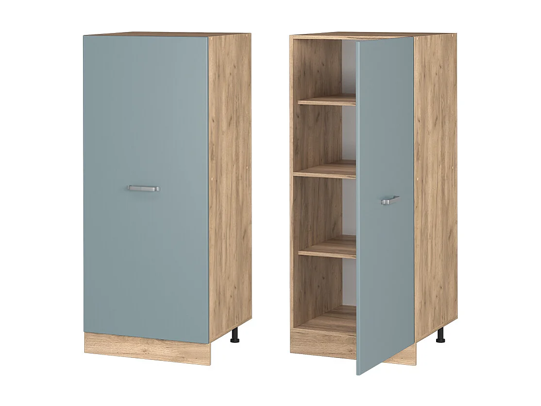 Armario alto gris azulado 60x57x143 r-line