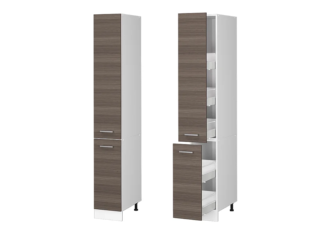 Meuble haute de cuisine gris noble 30x57.2x206.8 r-line