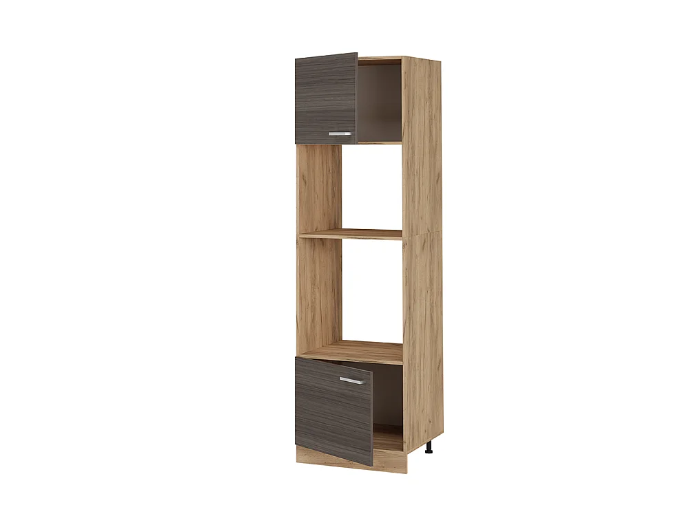 Mikrovågsskåp ädelgrå 60x57.2x206.8 r-line