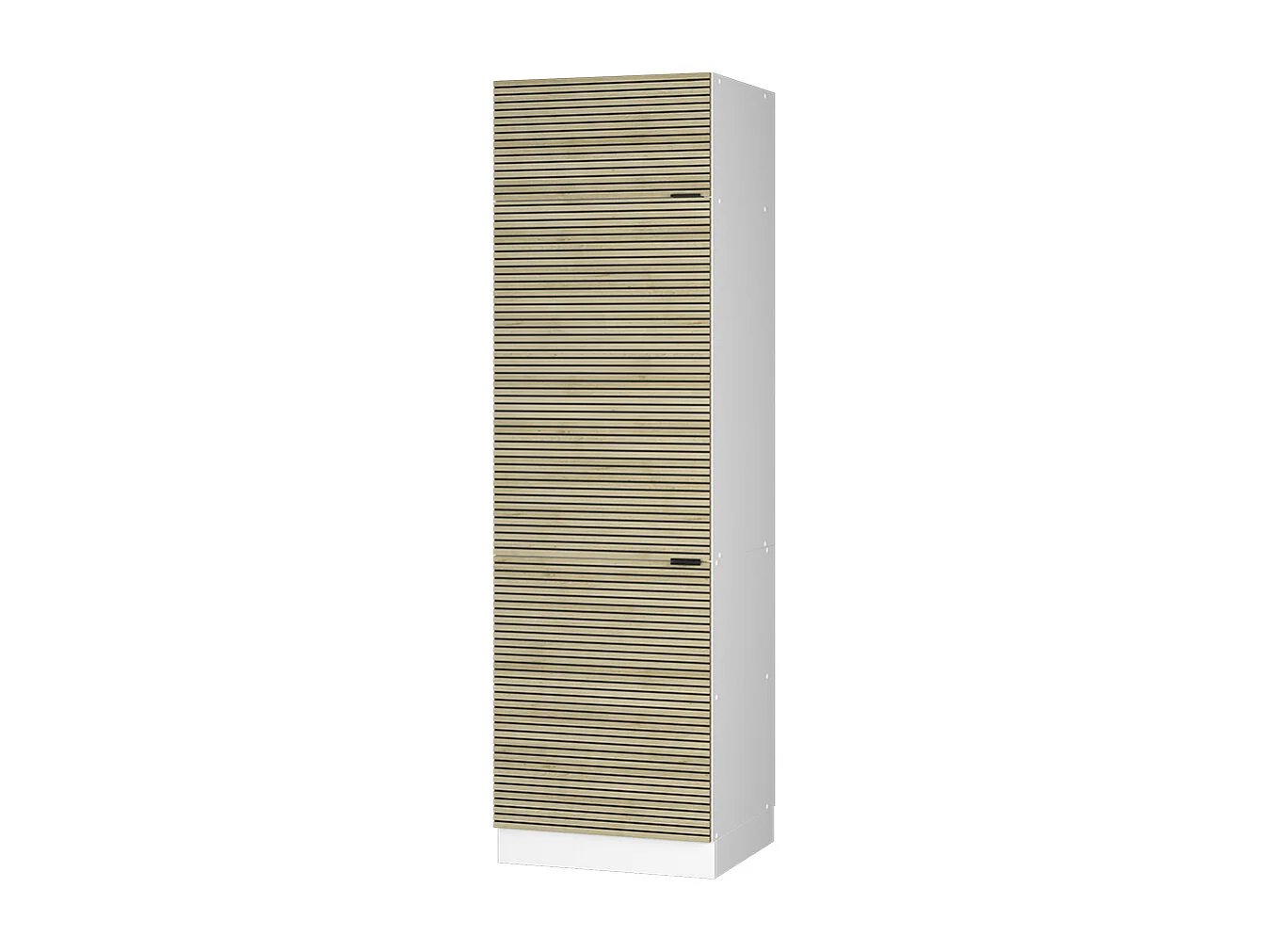 Armoire pour frigo panneau en chêne 60x58.1x206.8 fame-line