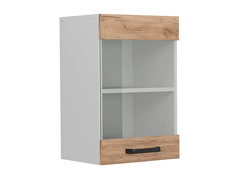 Armoire en verre chêne de force doré 40x31x60 r-line