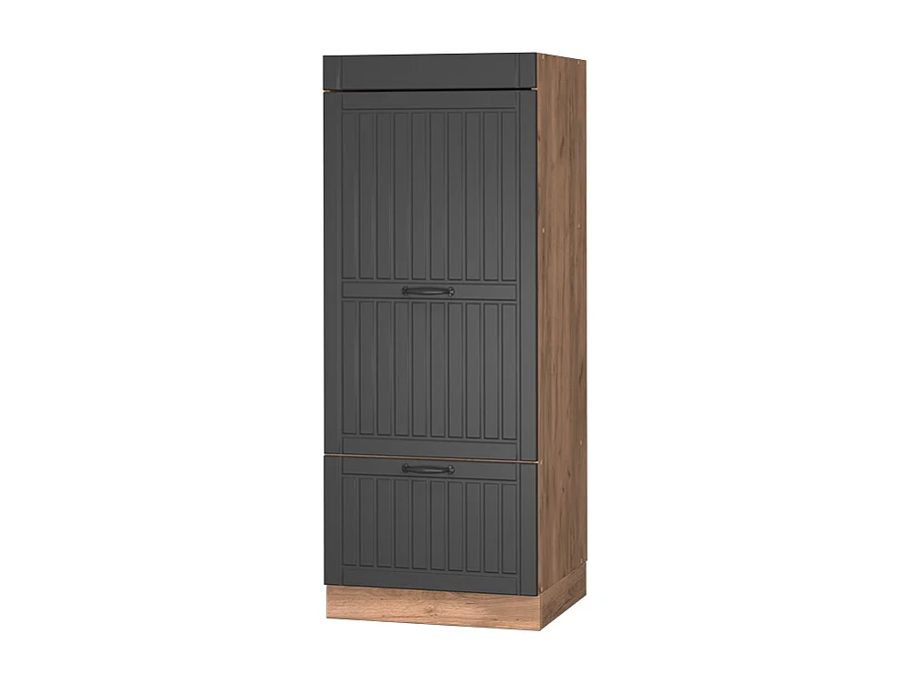 Armoire micro-ondes gris foncé 60x58.1x153.6 fame-line