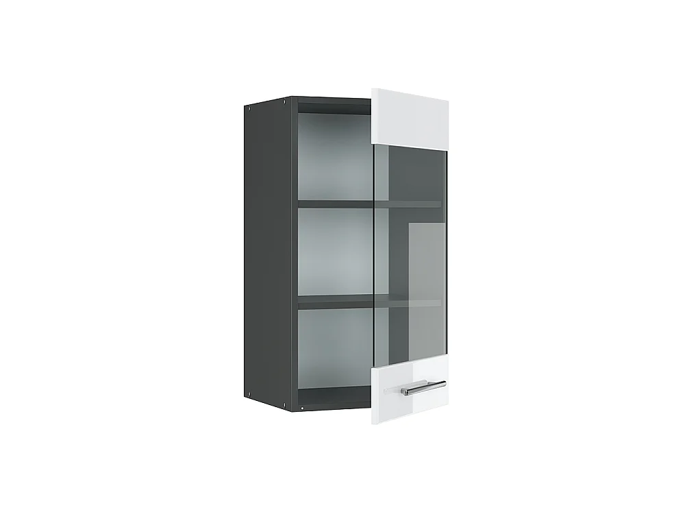 Mobile da cucina in vetro bianco lucido 40x34.1x72 fame-line