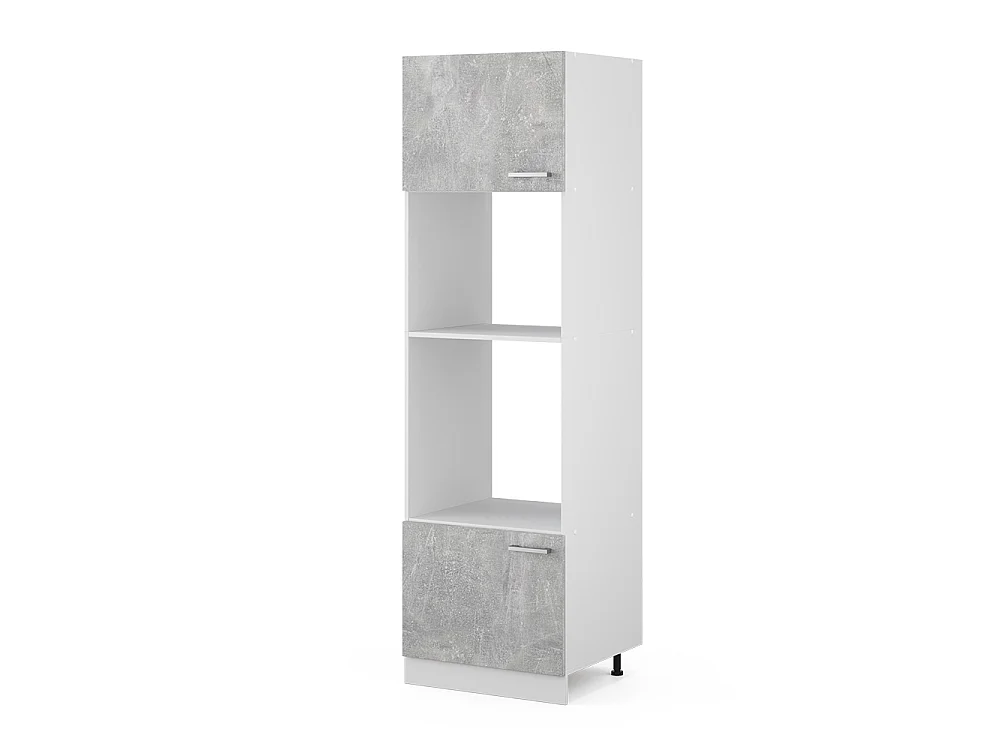 Armario para microondas hormigón 60x57.2x206.8 r-line