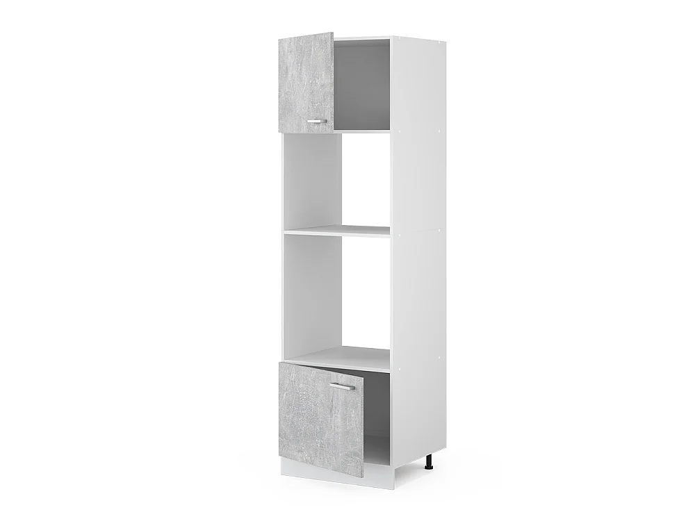 Armario para microondas hormigón 60x57.2x206.8 r-line