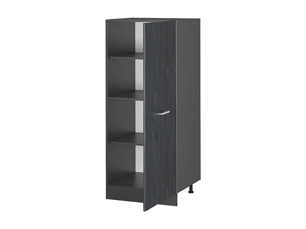 Armoire haute béton noir 60x57x143 r-line