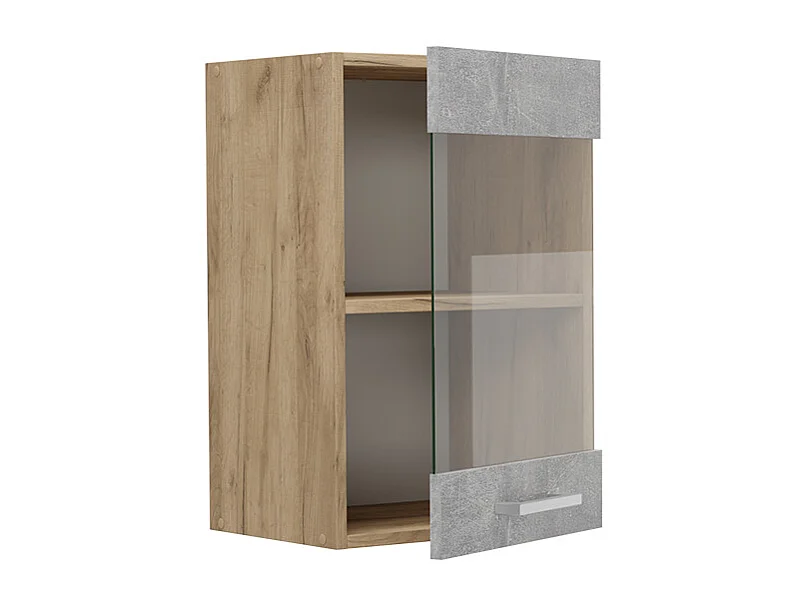 Mobile da cucina in vetro calcestruzzo 40x31x60 r-line