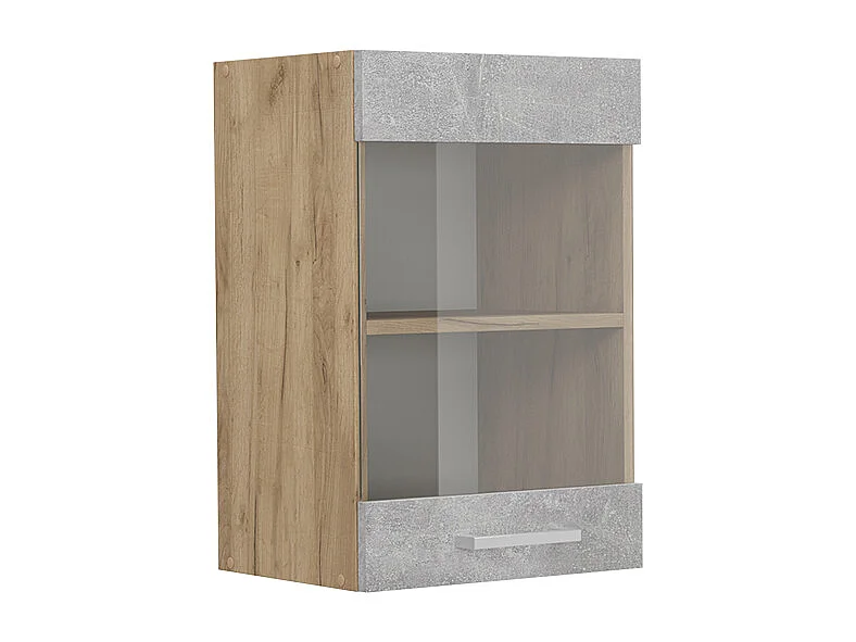 Mobile da cucina in vetro calcestruzzo 40x31x60 r-line