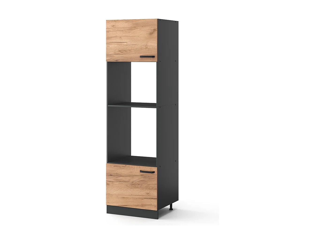 Armoire micro-ondes chêne de force doré 60x57.2x206.8 r-line