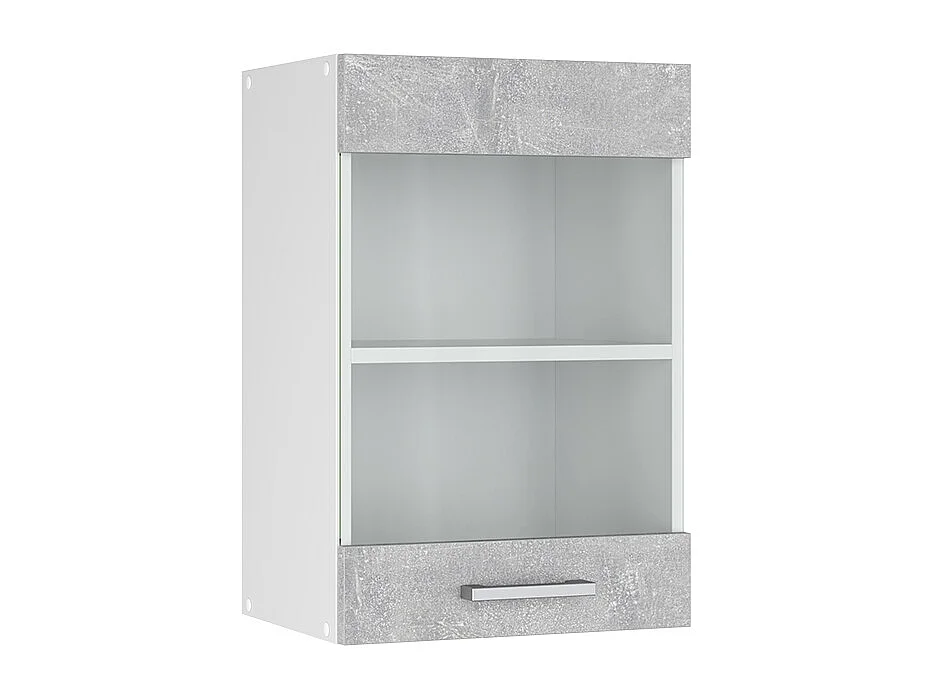 Mobile da cucina in vetro calcestruzzo 40x31x60 r-line