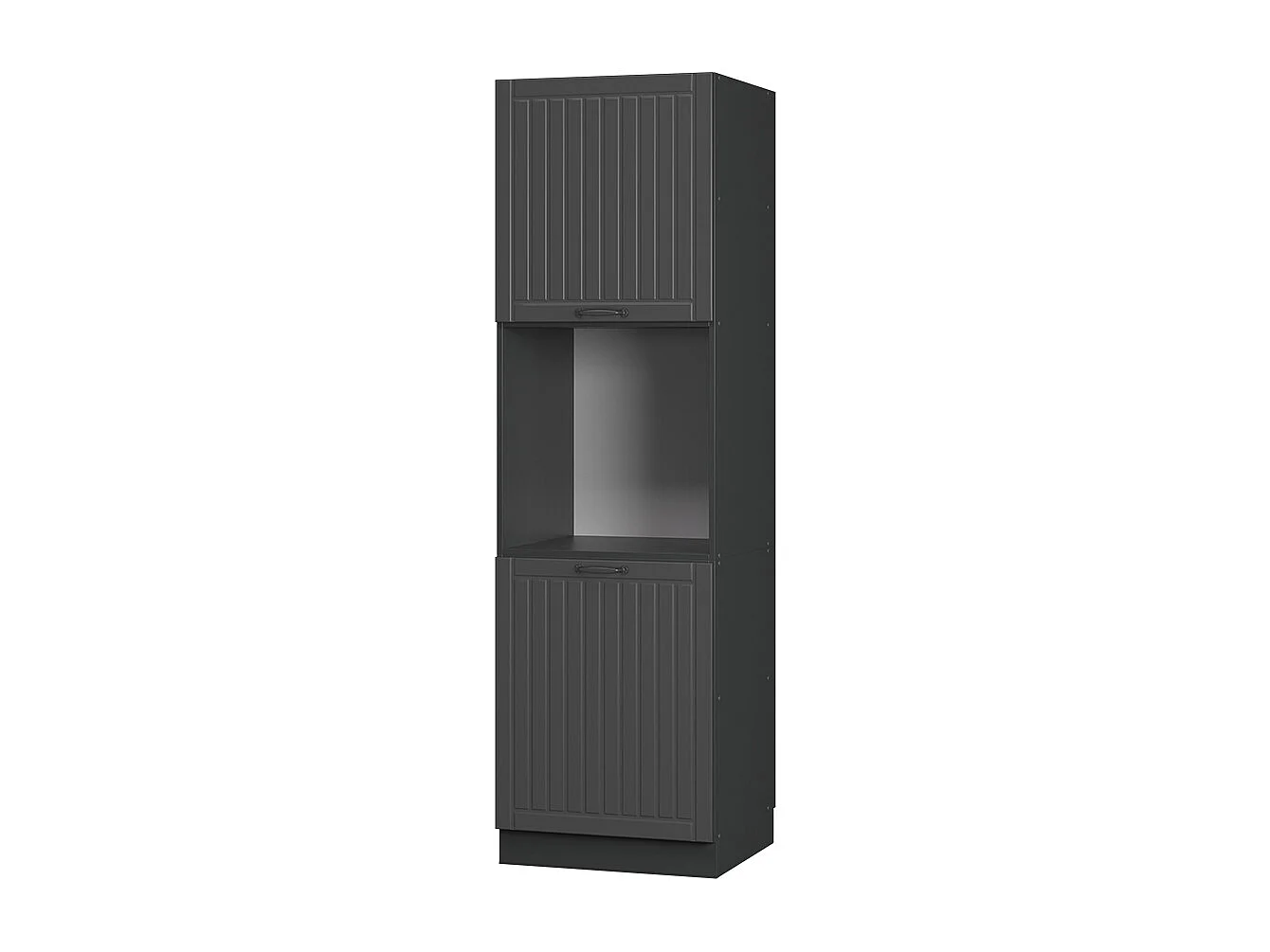 Ovenombouwkast donkergrijs 60x58x206.8 fame-line