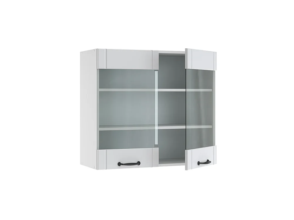 Mobile da cucina in vetro Bianco rustico 80x34.1x72 fame-line