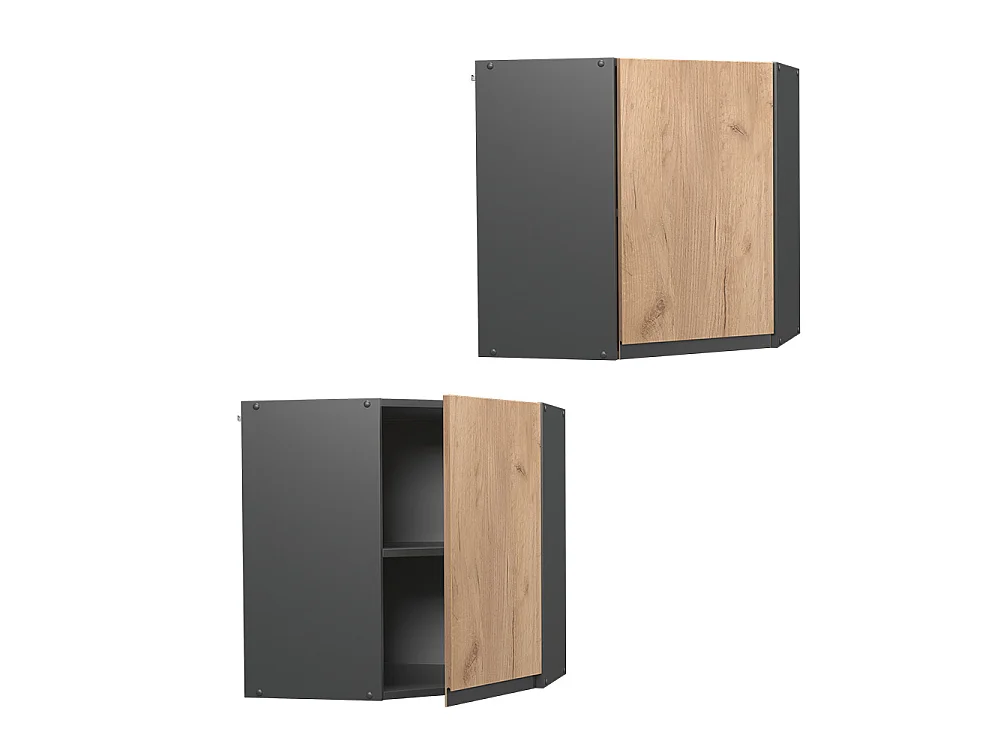 Mobile angolare da cucina Rovere dorato 57x34.1x60 r-line