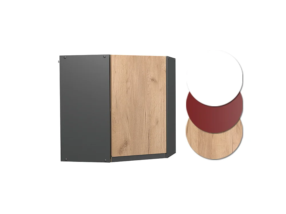 Mobile angolare da cucina Rovere dorato 57x34.1x60 r-line