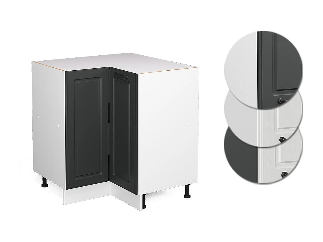 Meuble dangle anthracite campagne 75.6x46x81.6 r-line