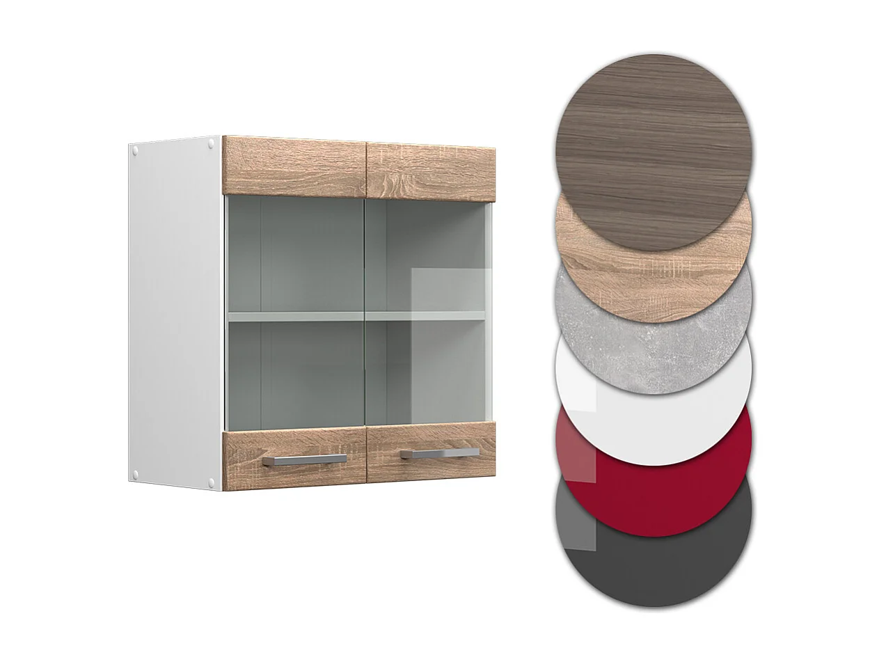 Armoire en verre sonoma 60x31x60 r-line