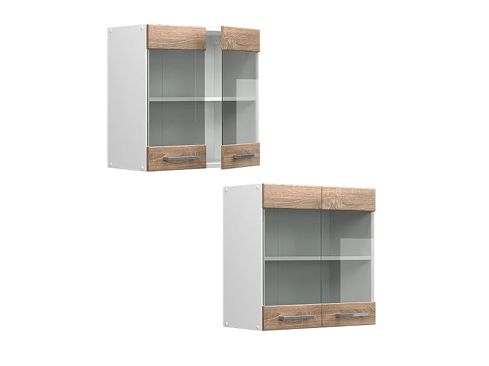 Mobile da cucina in vetro sonoma 60x31x60 r-line