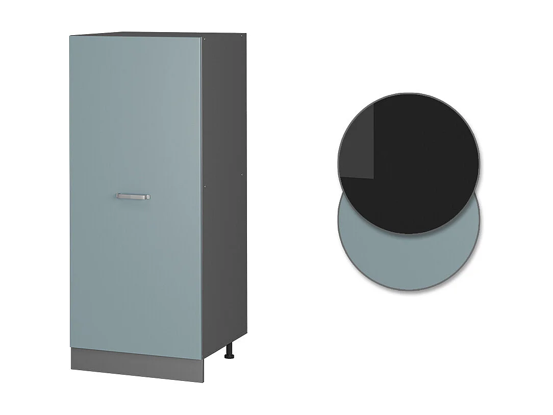 Armoire haute bleu-gris 60x57x143 r-line