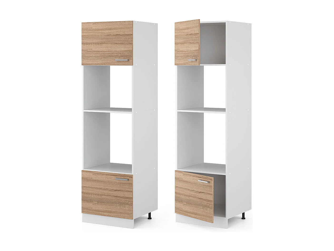 Szafka do mikrofalówki sonoma 60x57.2x206.8 r-line