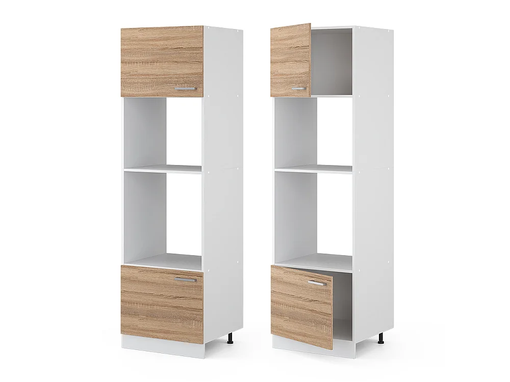 Armoire micro-ondes sonoma 60x57.2x206.8 r-line