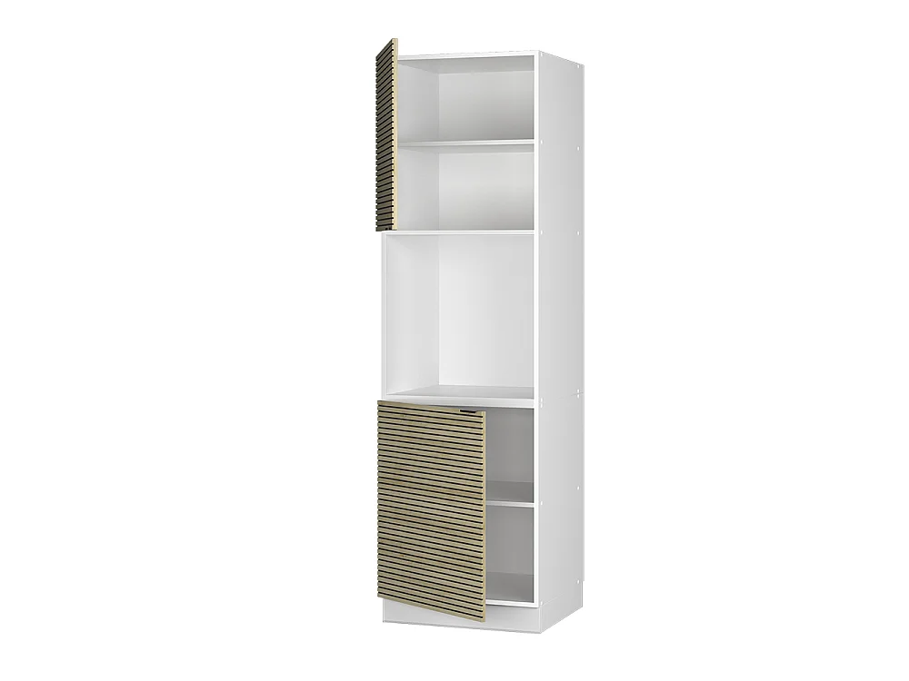 Meuble pour four panneau en chêne 60x58x206.8 fame-line