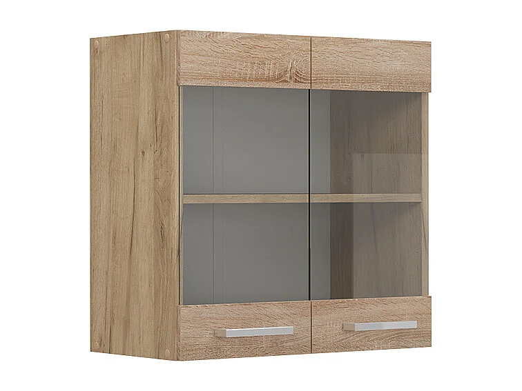 Glazen keukenkast sonoma 60x31x60 r-line