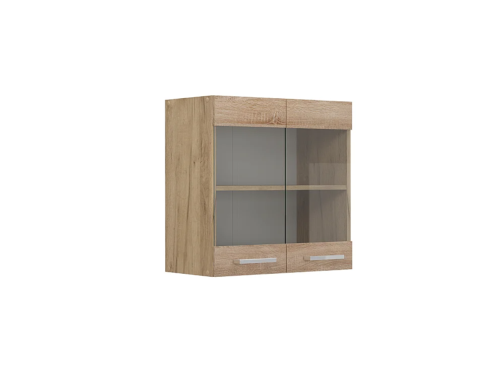 Glass kitchen cabinet sonoma 60x31x60 r-line