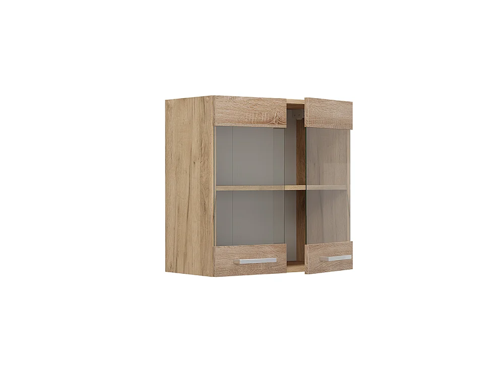 Glass kitchen cabinet sonoma 60x31x60 r-line