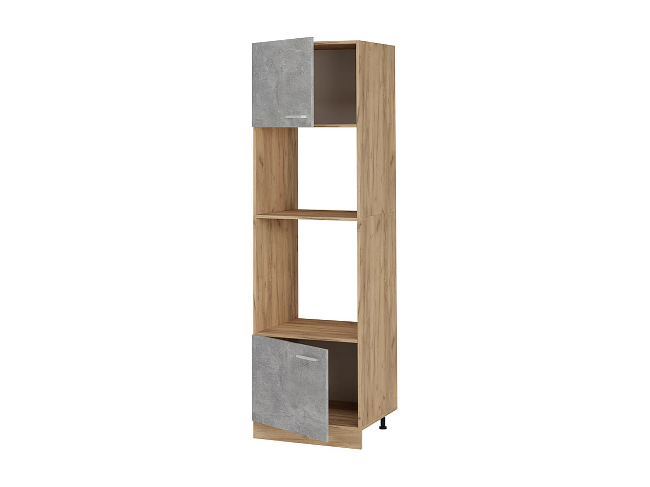 Armoire micro-ondes béton 60x57.2x206.8 r-line