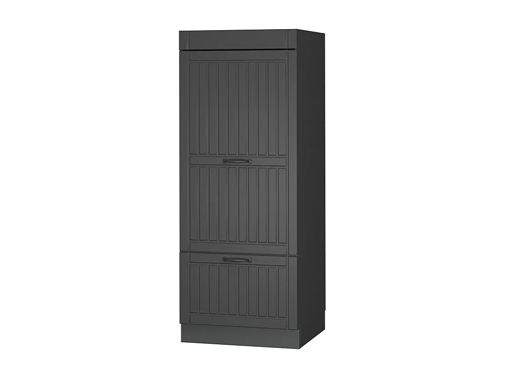 Armoire micro-ondes gris foncé 60x58.1x153.6 fame-line