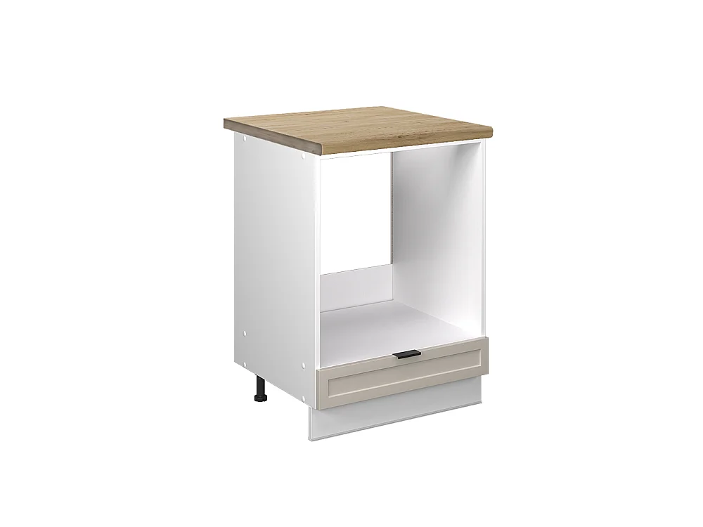 Spiskonverteringsskåp gråbeige 60x60x82 fame-line